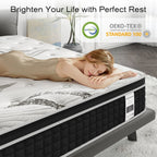12-inch Hybrid Gel Memory Foam Mattress in a Box