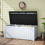 120-260 Gallons Large Resin Water Resistant Lockable Deck Box