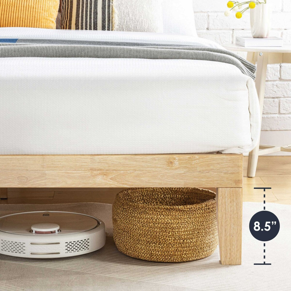 12 Classic Solid Wood Platform Bed Frame