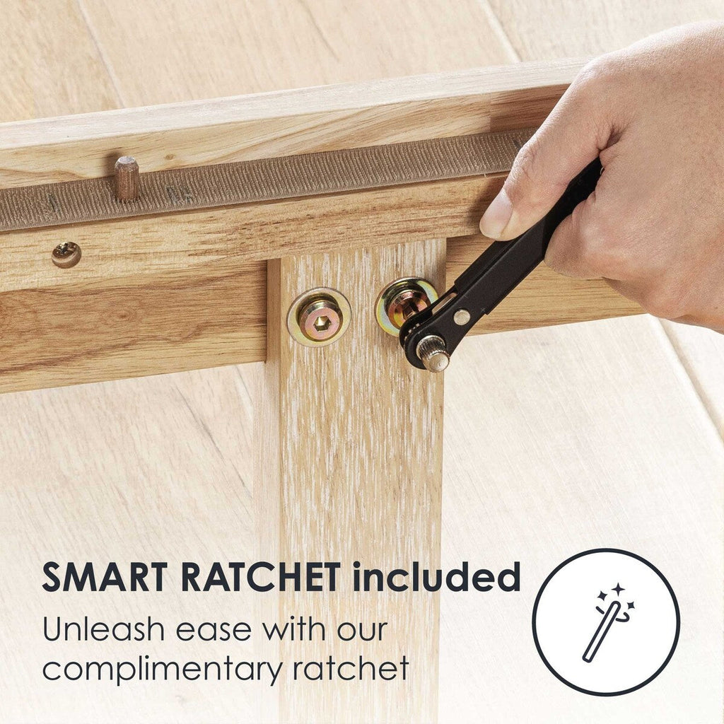 12 Classic Solid Wood Platform Bed Frame