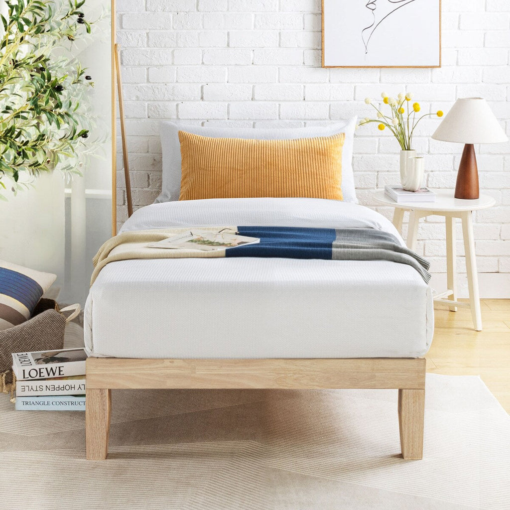 12 Classic Solid Wood Platform Bed Frame