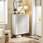 24 Pairs Shoe Storage Cabinet with Door for Entryway Living Room