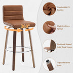 26/29 Faux Leather Swivel Bar/Counter Stools, Set of 2/3