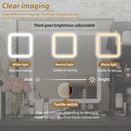 39.4'' W Dresser Makeup Vanity Set with Stool and Mirror Room