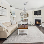 52 inch Modern Solid Wood / ABS Ceiling Fan With Remote Control(No Light),6 WInd Speed,Reversible Airflow