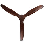 52 inch Modern Solid Wood / ABS Ceiling Fan With Remote Control(No Light),6 WInd Speed,Reversible Airflow