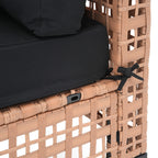 6 - Person Outdoor Sectional Seating Group with Cushions