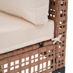 6 - Person Outdoor Sectional Seating Group with Cushions