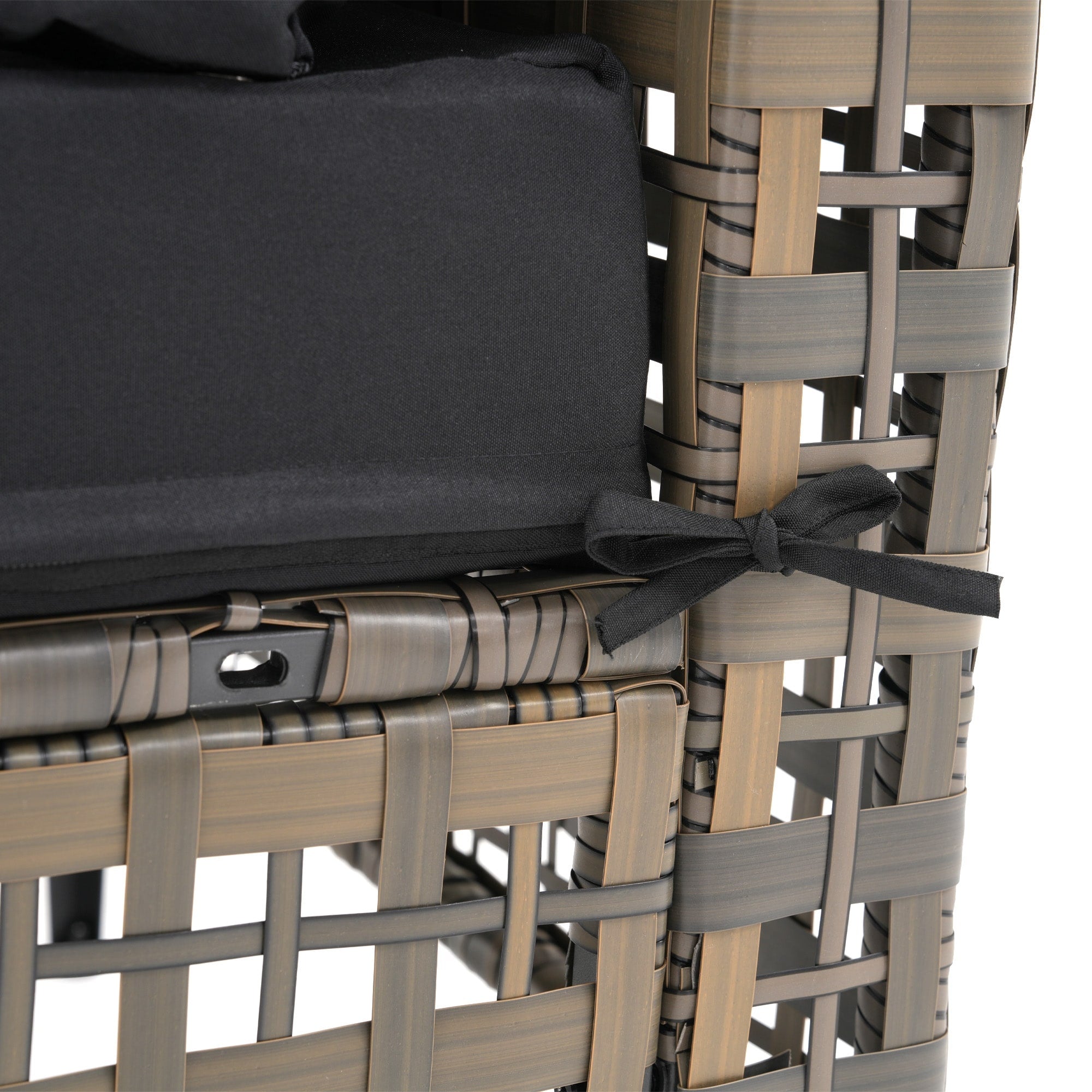 6 - Person Outdoor Sectional Seating Group with Cushions