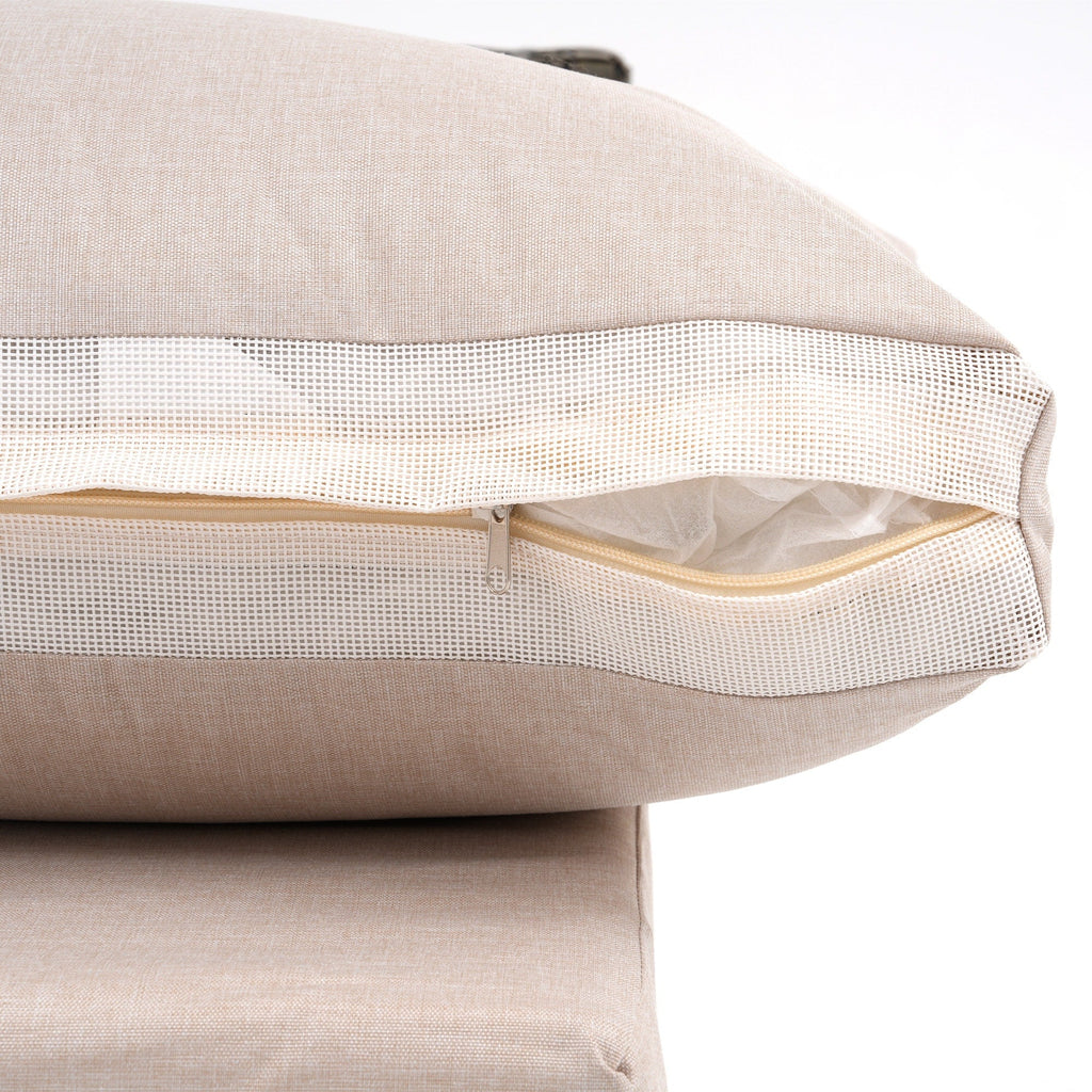 6 - Person Outdoor Sectional Seating Group with Cushions