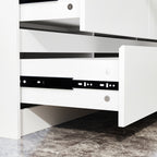 63W 9 Drawer Dresser Accent Dresser for Living Room Bedroom Chest