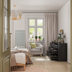 63W 9 Drawer Dresser Accent Dresser for Living Room Bedroom Chest