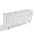 63'' W Wood Buffets and Sideboards Storage Cabinet