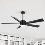 Breezary 65/52/42 5-Blade LED Ceiling Fan with Light Kit and Remote