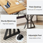 70.8-Inch Executive Desk, Large Computer Office Desk Workstation