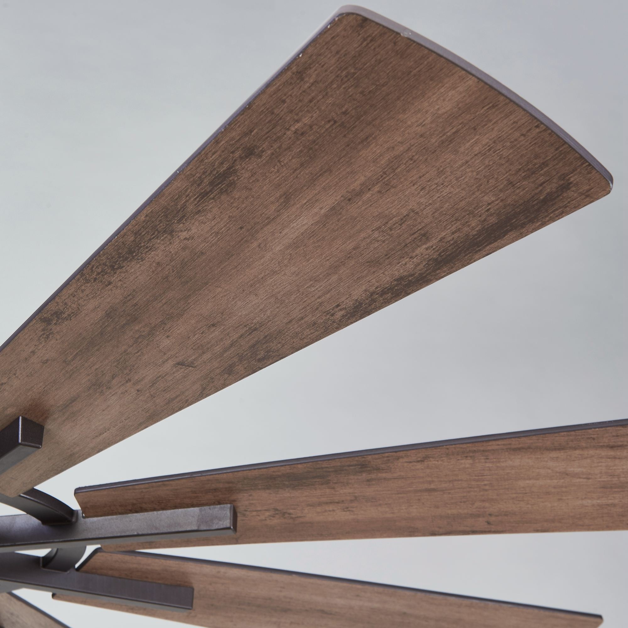 60 Oil-rubbed Bronze Large Windmill Ceiling Fan with Light and Remote - 60 Inches