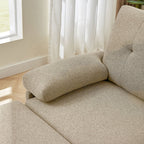 86.22 L Shaped Sectional Sofa with Side Storage Pockets