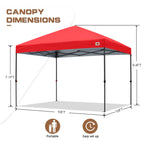 ABCCANOPY Durable Easy Pop up Canopy Tent Outdoor canopy tent