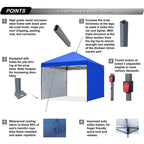 ABCCANOPY Durable Easy Pop up Canopy Tent Outdoor canopy tent