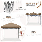 ABCCANOPY Durable Easy Pop up Canopy Tent Outdoor canopy tent