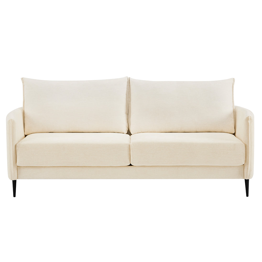 Bari Beige Woven Fabric Sofa