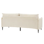 Bari Beige Woven Fabric Sofa