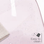 Acrylic Swivel adjustable height Armless Home office Rolling Chair