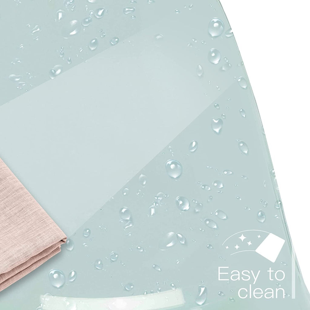 Acrylic Swivel adjustable height Armless Home office Rolling Chair