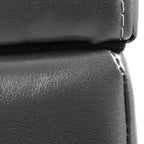 Adeco 50 Bonded Leather Storage Ottoman Bench