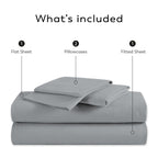 Aireolux 1000 Thread Count Ultra-Soft & Silky Luxury Egyptian Cotton Sheet Set