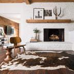 Alexander Home Yosemite Faux Cowhide Area Rug
