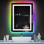 Anti-Fog RGB Backlit & LED Frontlit Bathroom Mirror