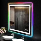 Anti-Fog RGB Backlit & LED Frontlit Bathroom Mirror