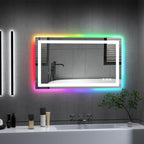 Anti-Fog RGB Backlit & LED Frontlit Bathroom Mirror