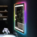 Anti-Fog RGB Backlit & LED Frontlit Bathroom Mirror