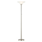 Artiva USA 71 LED Torchiere Floor Lamp with Hammered Glass Shades - 71
