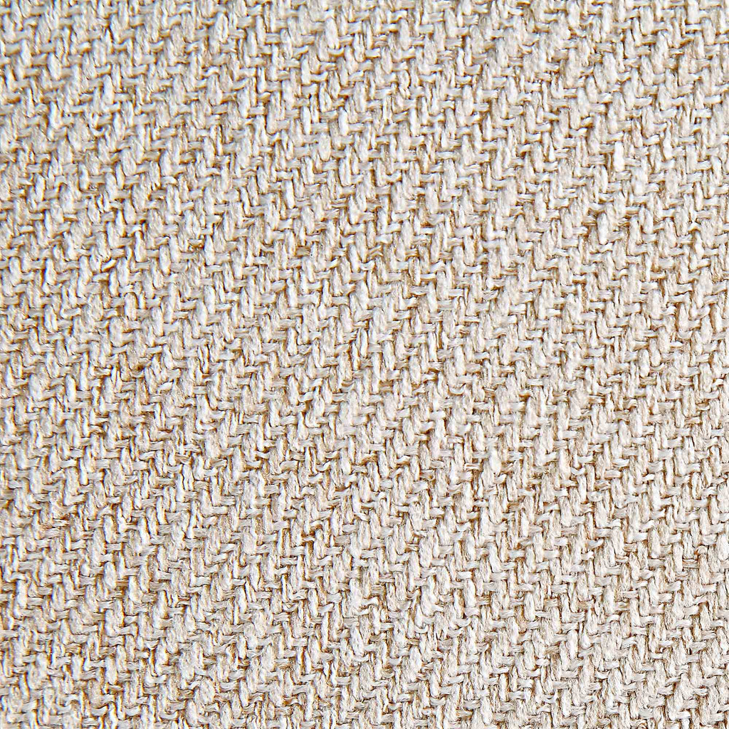 Byron Beige Fabric Pouffe