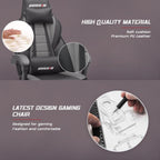 BOSSIN Racing Style Gaming Chair,300 lbs Big and Tall gamer chair High Back Computer Chair