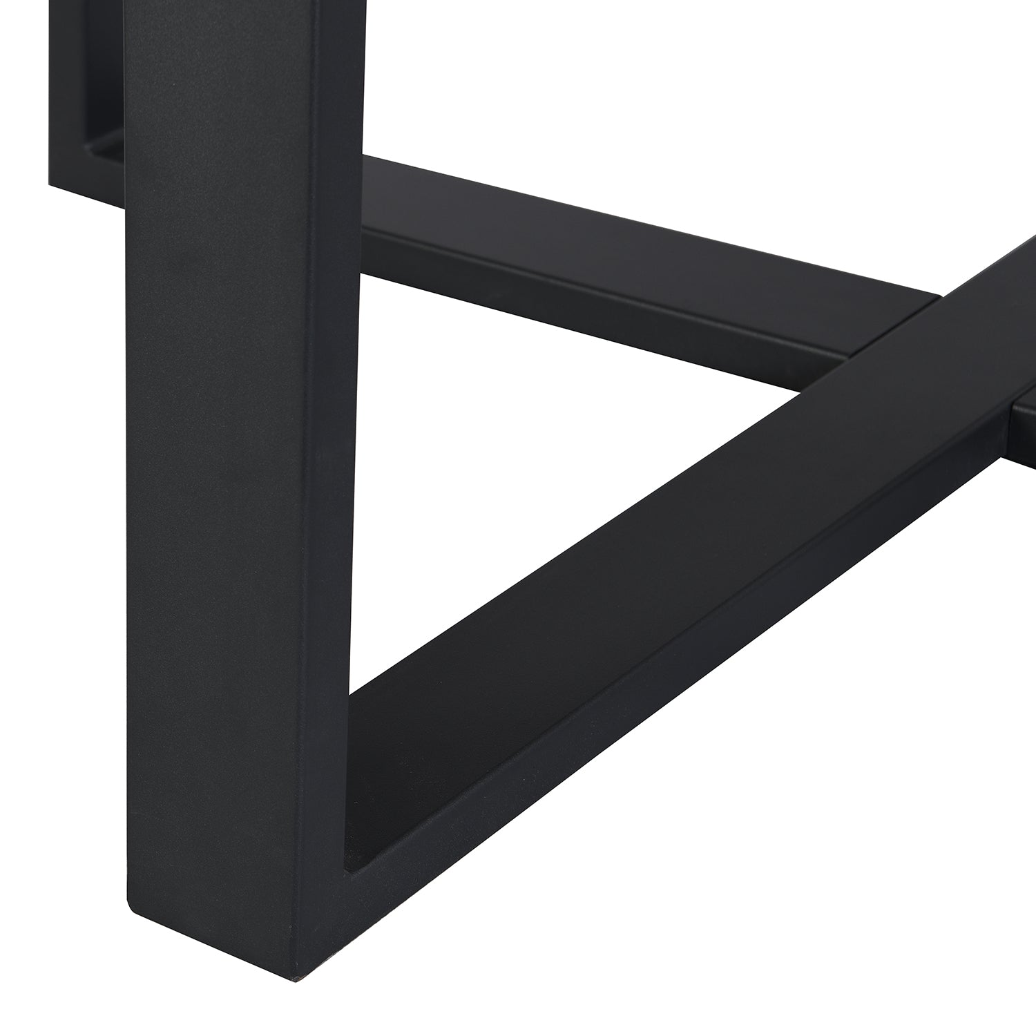 BERN Extending Round Dining Table with Metal Legs, Oak