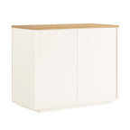 Agnes Curved Edge Chest of 3 Drawers, White