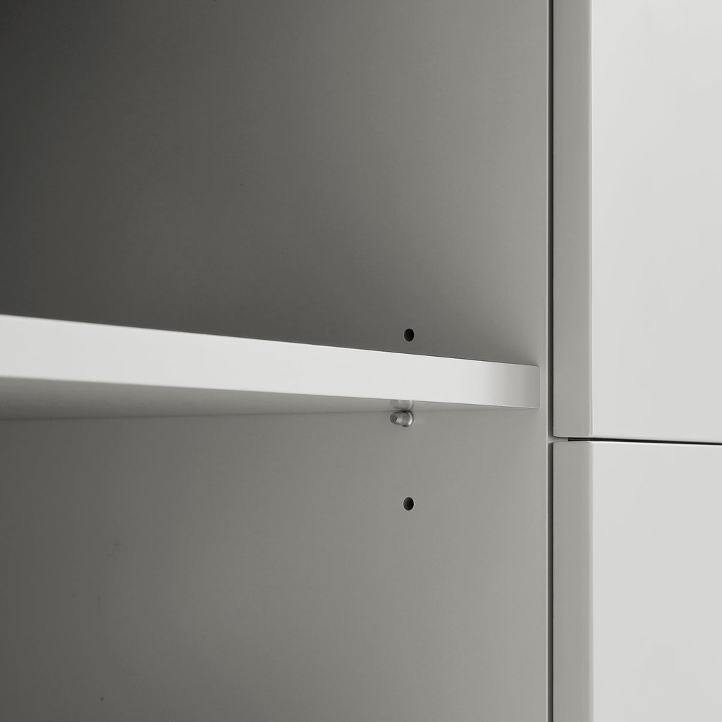 Agnes Curved Edge 150cm Wide TV Unit, Dove Grey with Oak Top