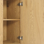 Agnes Curved Edge 150cm Wide Sideboard, Natural