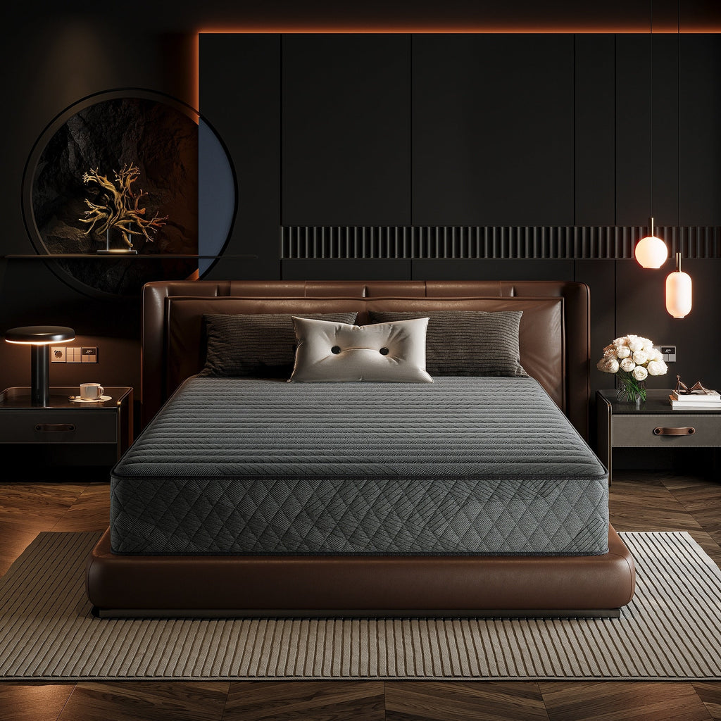 SweDrea 10 in. Medium Firm Gel-infused Memory Foam Hybrid Mattress Cooling and Breathable with CertiPUR-US, SGS and OEKO-TEX