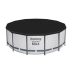 Bestway Steel Pro MAX Round Above Ground Swimming Pool with Pump & Cover