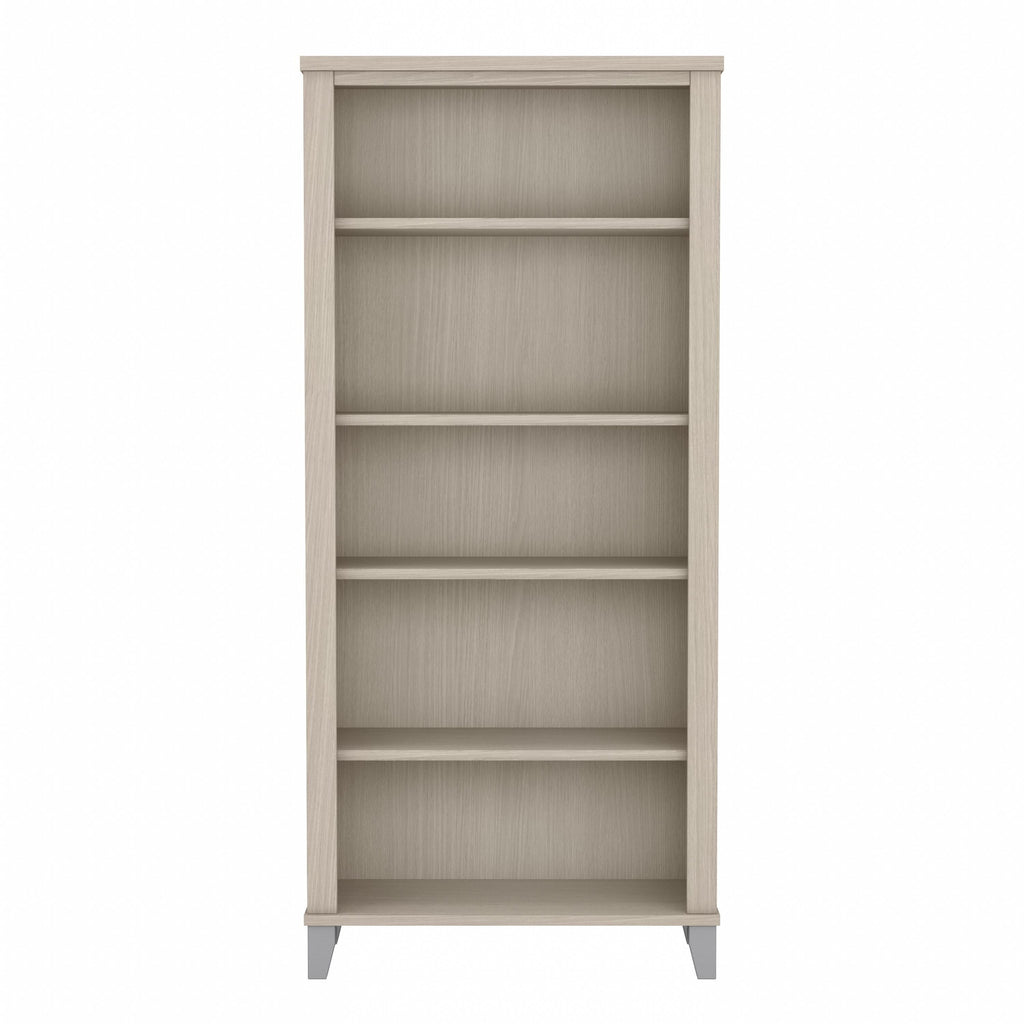 Bush Furniture Somerset Tall 5 Shelf Bookcase with Adjustable Shelves