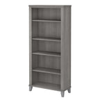 Bush Furniture Somerset Tall 5 Shelf Bookcase with Adjustable Shelves