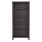 Bush Furniture Somerset Tall 5 Shelf Bookcase with Adjustable Shelves
