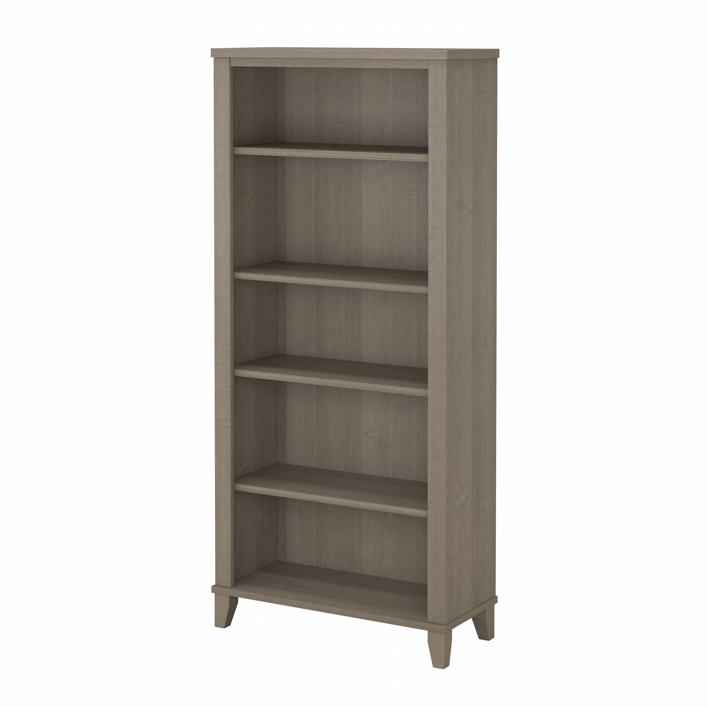 Bush Furniture Somerset Tall 5 Shelf Bookcase with Adjustable Shelves