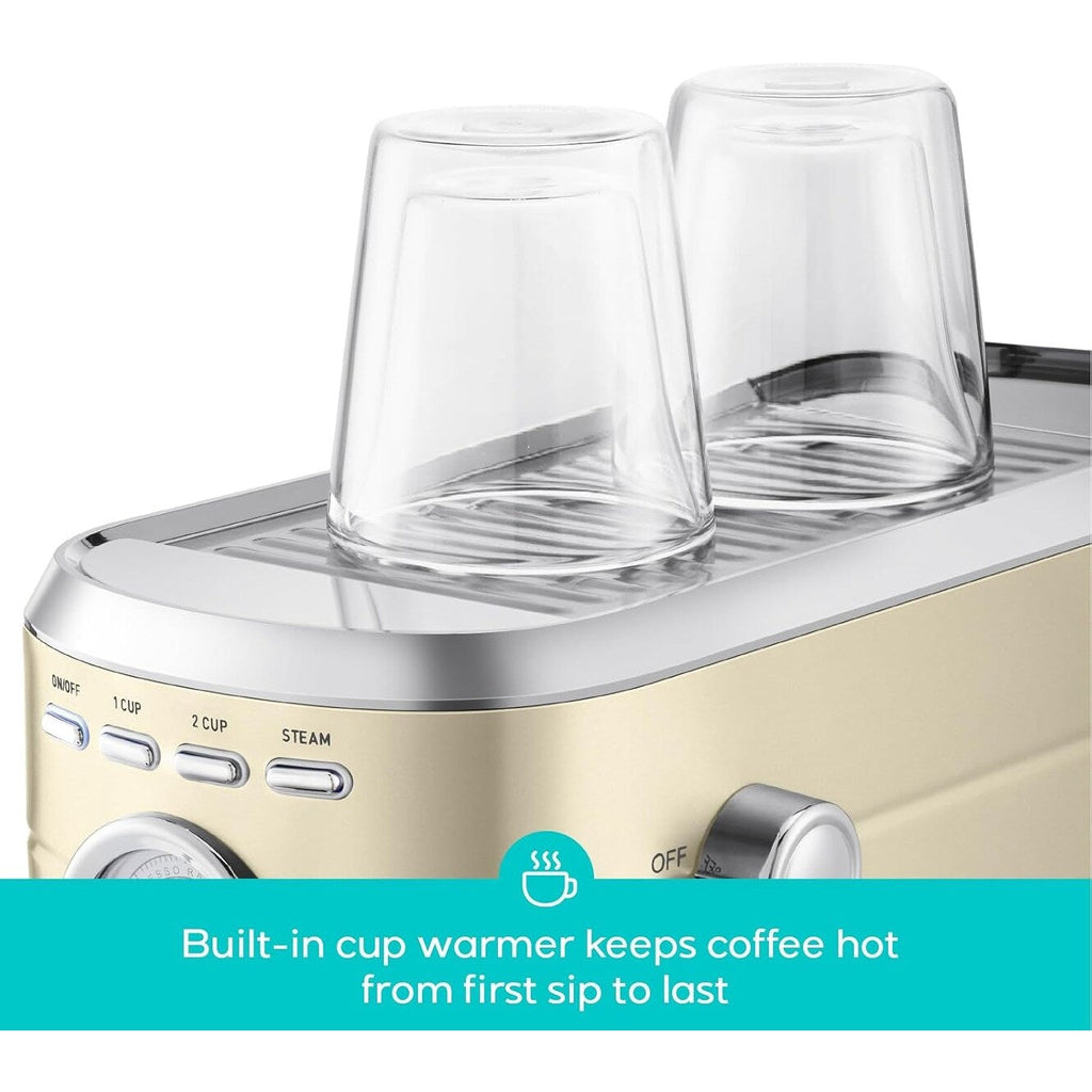 CASABREWS CM5418 Espresso Machine 20 Bar with Milk Frothing Steam Wand