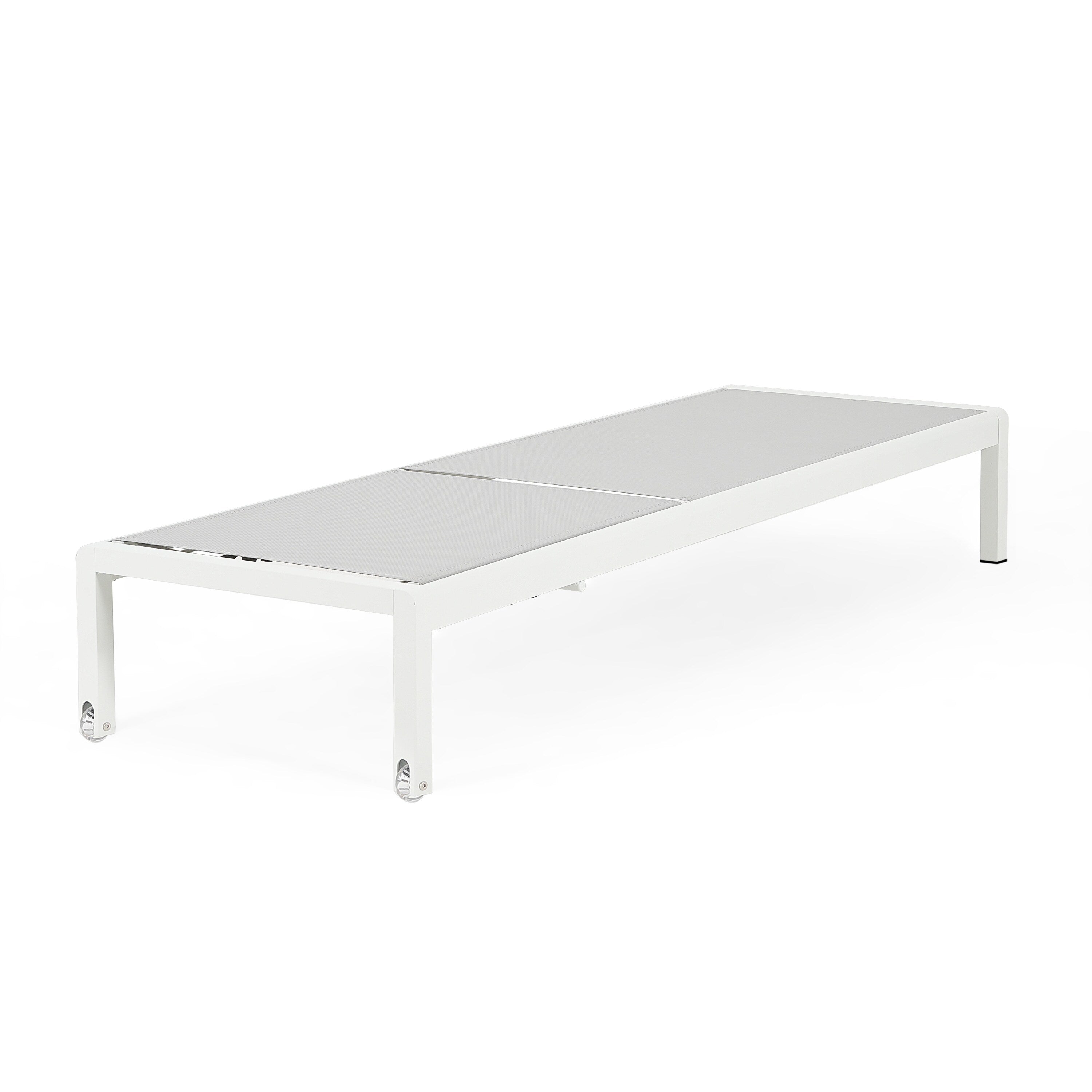 Cape Coral Outdoor Aluminum Chaise Lounge (Set of 2) by Christopher Knight Home - 77.56 D x 25.20 W x 11.80 H